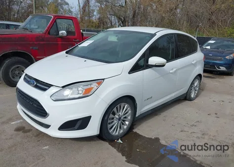 2018 Ford C-Max Hybrid Se z USA, uszkodzony, nr VIN 1FADP5AUXJL103329